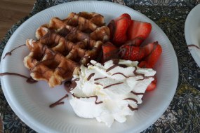 Deeside soft fruit Waffle Caterers Profile 1