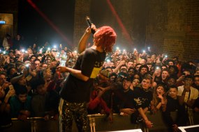 Trippie Redd live, London. 