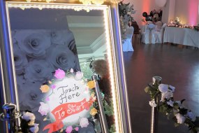 Mirror looking stunning at wedding