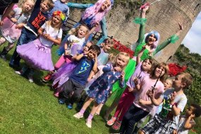 Fairy Hunting at Caldicot Castle. 