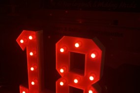 JD Entertainments Light Up Letter Hire Profile 1