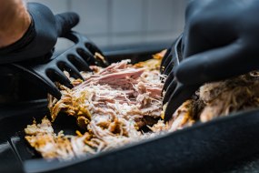 Succulent pulled pork