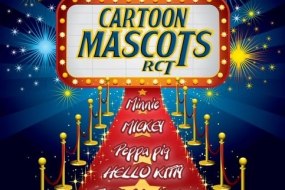 Cartoon Mascots RCT Party Packages Pamper Party Hire Profile 1