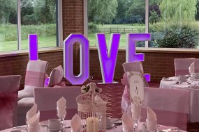 Angela Louise Light Up Letter Hire Profile 1