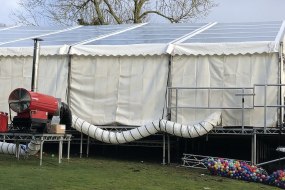 Party Doctors Marquee Heater Hire Profile 1