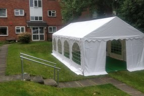 Marquee hire 4x8 m 