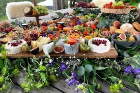 A grazing table filmed for ITV