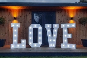 Pop Your Cork Light Up Letter Hire Profile 1