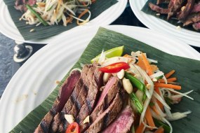 Private dining - thai beef salad