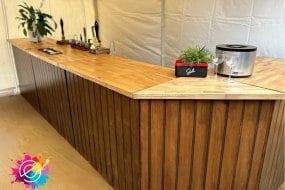 Our corner bar section, 8ft x 4ft