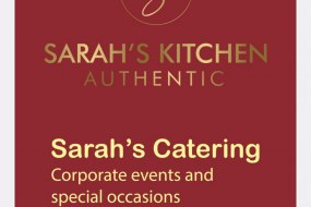 Sarah's Kitchen Birthday Party Catering Profile 1