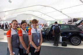 Event hostesses at Goodwood Festival of speed for Porsche