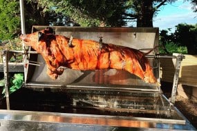 Summer hog roast