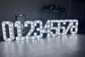 Light Up Numbers Manchester Wedding Planner Hire Profile 1