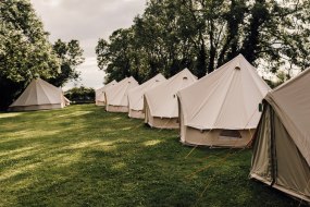 Bell Tent Village for a wedding near Cirencester - Brilliant Bell Tent Hire