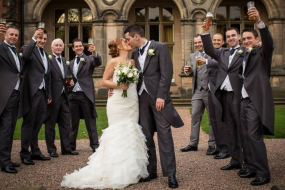 Gemma and Edward after the ceremony