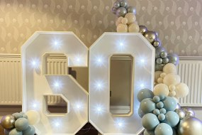 The Party Hire Company Light Up Letter Hire Profile 1