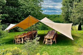 Lunch party stretch tent 