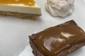 Trio of home made desserts