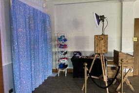 Rustic Photobooth - range of backdrops available 