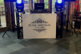 wedding package with custom dj booth