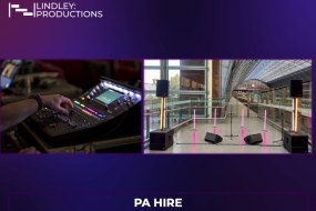 LINDLEY:PRODUCTIONS Audio Visual Equipment Hire Profile 1