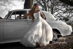 Wedding Car and Bride 