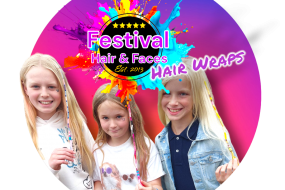 Festival Hair & Faces  Glitter Bar Hire Profile 1