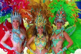 Brazilian Carnival Samba Dancers