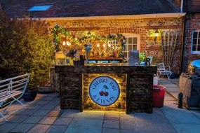 Rustic Wooden Bar