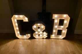 Light Years Light Up Letter Hire Profile 1