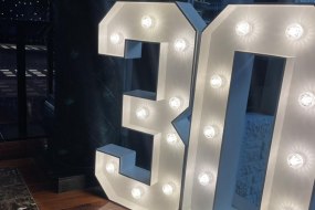 The Balloon Factory  Light Up Letter Hire Profile 1