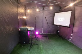 SK8 Garden Parties Screen and Projector Hire Profile 1