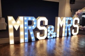 Sandys Creations UK  Light Up Letter Hire Profile 1