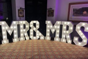 Imosha Events & Videography Light Up Letter Hire Profile 1