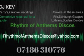 Rhythm of Anthems Disco's  DJs Profile 1