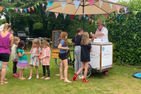 Milton Creams - Purveyor of fine dairy and dairy-free ice cream.  Ice Cream Cart Hire Profile 1