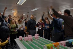 Show Time London Pig Racing Race Night Hire Profile 1