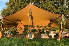 Tee & Toast Glamping Stretch Marquee Hire Profile 1