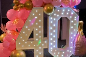 Paramount Parties and |Events  Light Up Letter Hire Profile 1