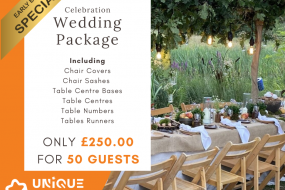 Unique Events Group Wedding Accessory Hire Profile 1