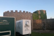 Stunning wedding location @clevedon castle