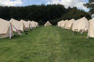 Bell Tent Wedding Village