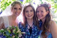 Bride and friends 