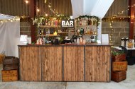 Our industrial reclaimed bespoke 9ft / 12ft bar