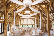 Ceiling Drapes at The Old Kent Barn