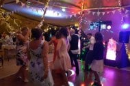 Wedding in a tipi, Bakewell, Derbyshire