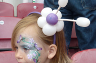 face painting & balloons westham FC