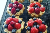 Fresh Fruit Madeline Tarts