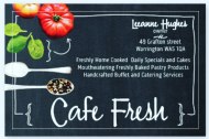 Cafe Fresh Catering  undefined Profile 1